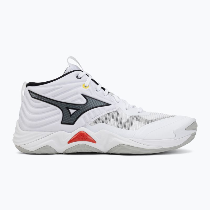 Volejbalové boty Mizuno Wave Momentum Elite Mid white/black/fiery red 2