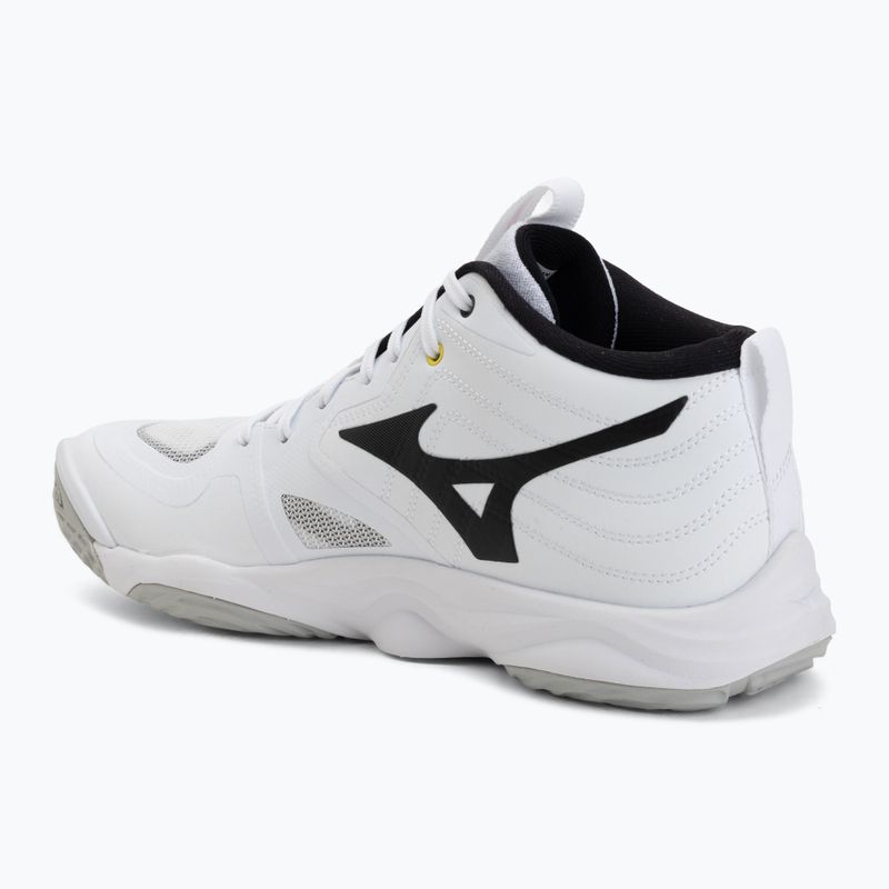 Volejbalové boty Mizuno Wave Momentum Elite Mid white/black/fiery red 3