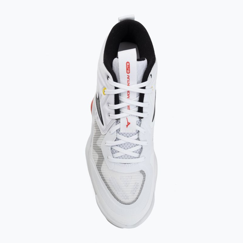 Volejbalové boty Mizuno Wave Momentum Elite Mid white/black/fiery red 5