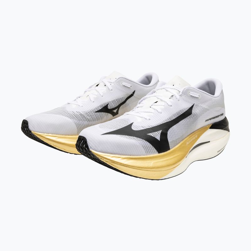Běžecké boty Mizuno Hyperwarp Pro white/black/gold 5