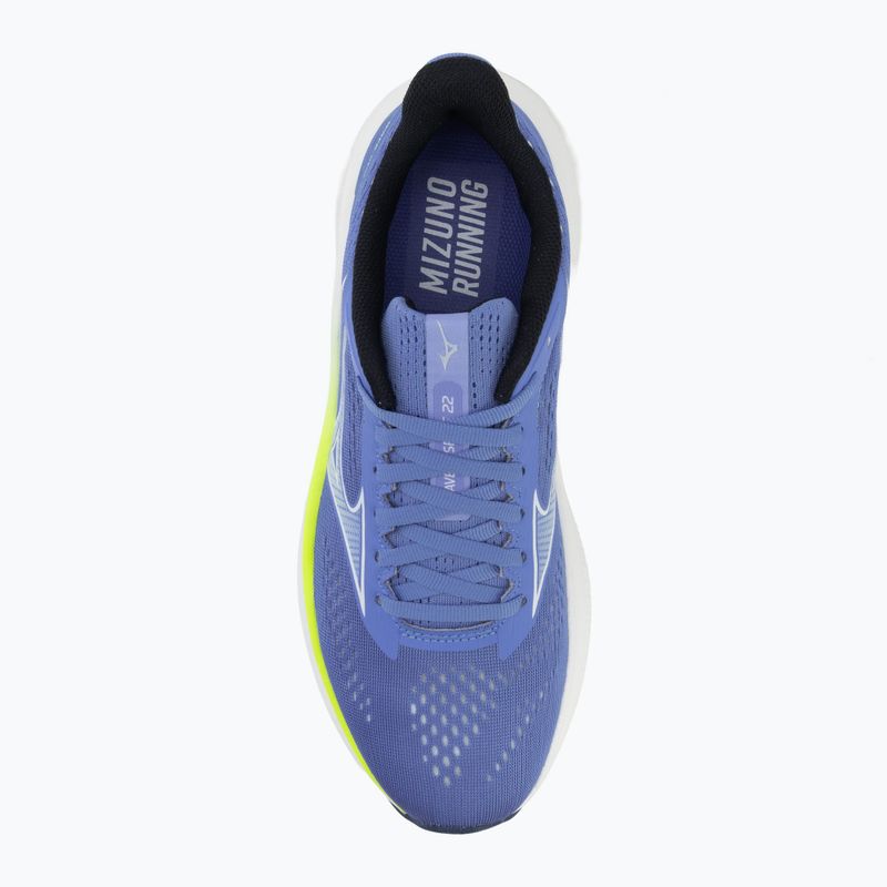 Dámské běžecké boty Mizuno Wave Inspire 22 ultramarine/white/lightning yellow 5