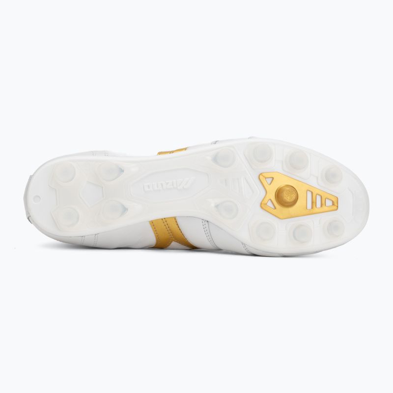 Kopačky Mizuno Morelia II Japan FG white/football gold/galaxy silver 4