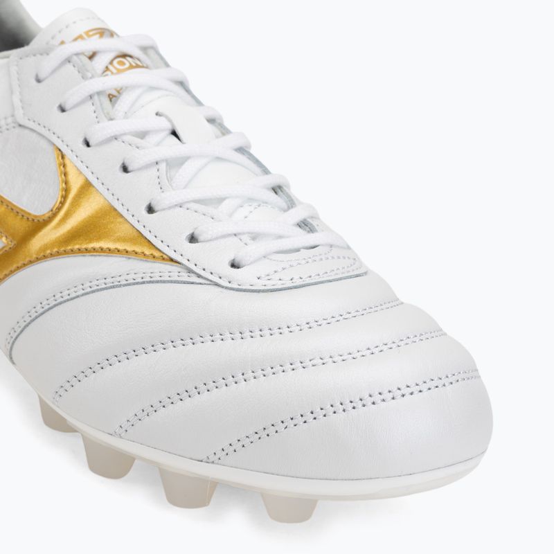 Kopačky Mizuno Morelia II Japan FG white/football gold/galaxy silver 7