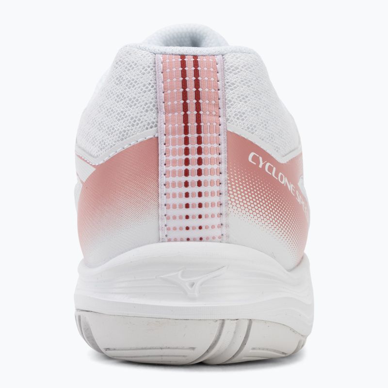 Dámské volejbalové boty Mizuno Cyclone Speed 5 white/rose elegance/lava falls 6