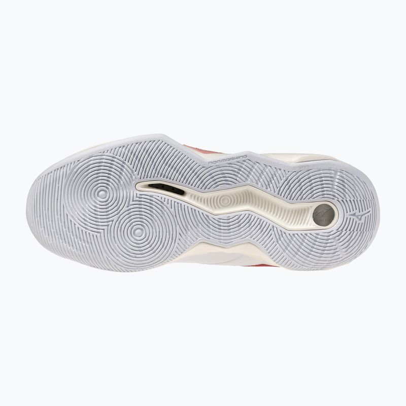 Dámské volejbalové boty Mizuno Wave Momentum Pro Mid white/rose elegance/lava falls 2
