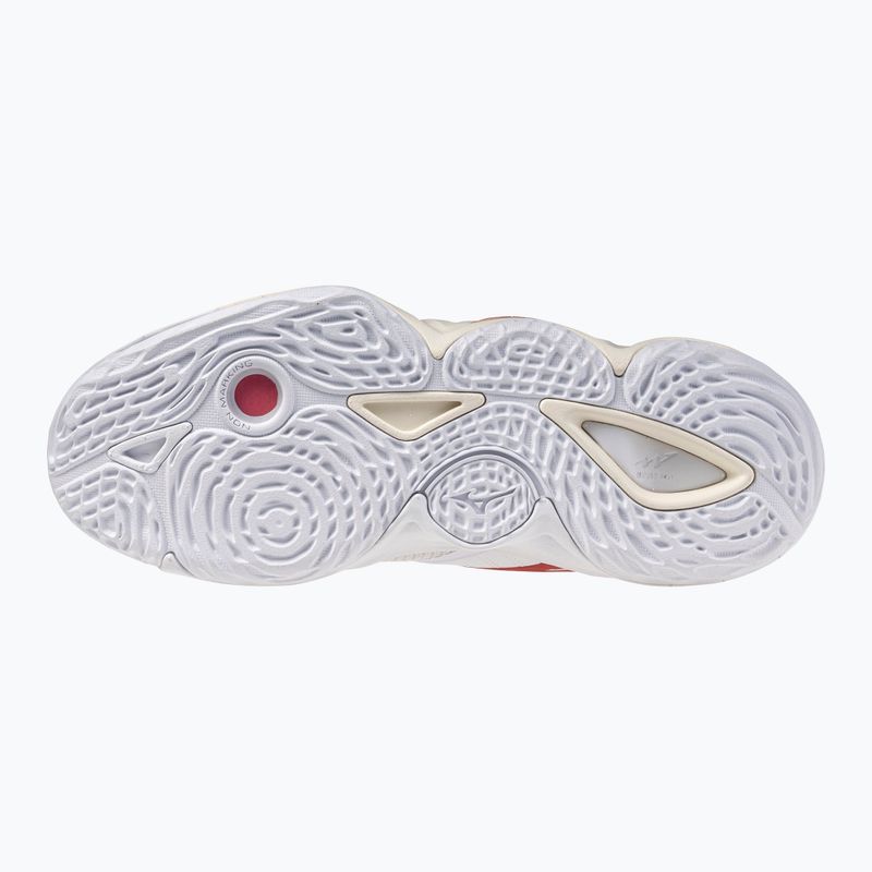 Dámské volejbalové boty  Mizuno Wave Momentum Elite Mid white/rose elegance/lava falls 2