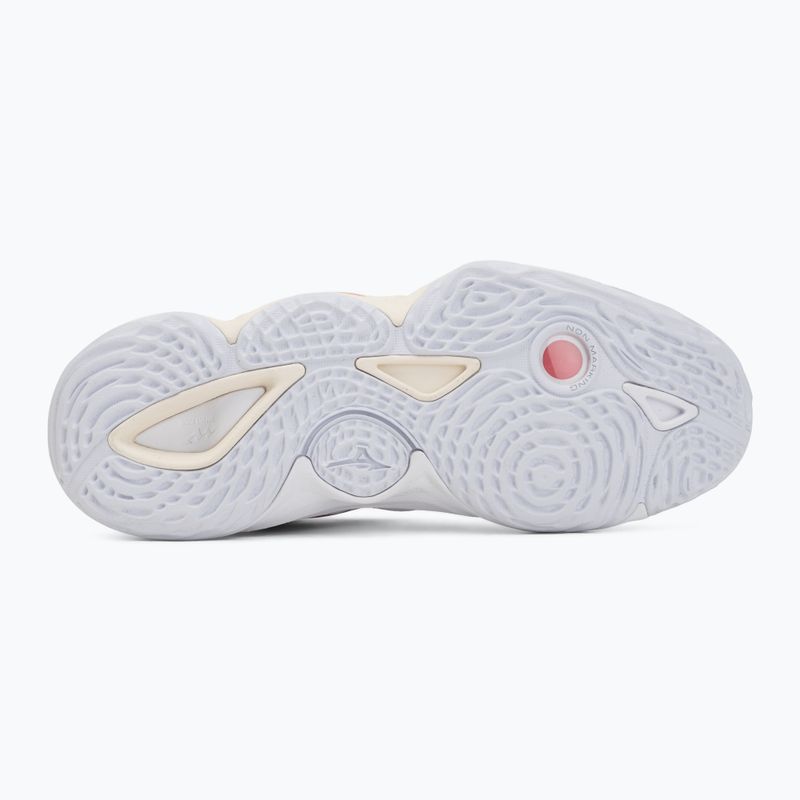 Dámské volejbalové boty Mizuno Wave Momentum Elite Mid white/rose elegance/lava falls 4