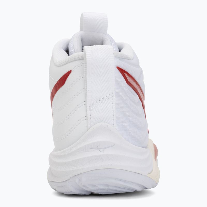 Dámské volejbalové boty Mizuno Wave Momentum Elite Mid white/rose elegance/lava falls 6