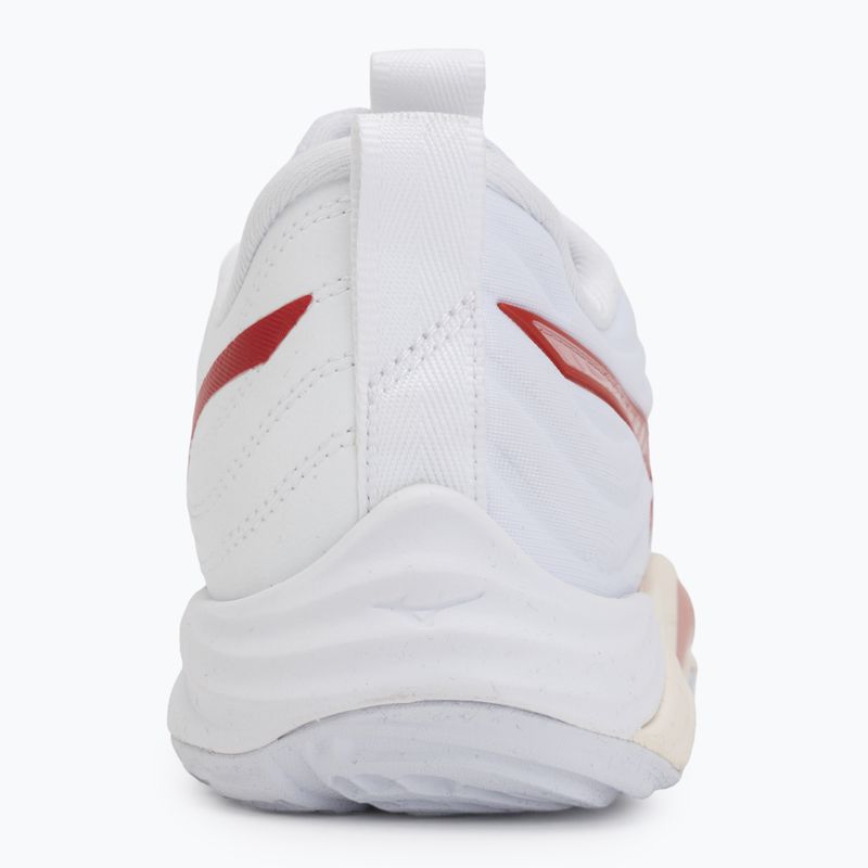 Dámské volejbalové boty Mizuno Wave Momentum Elite white/rose elegance/lava falls 6