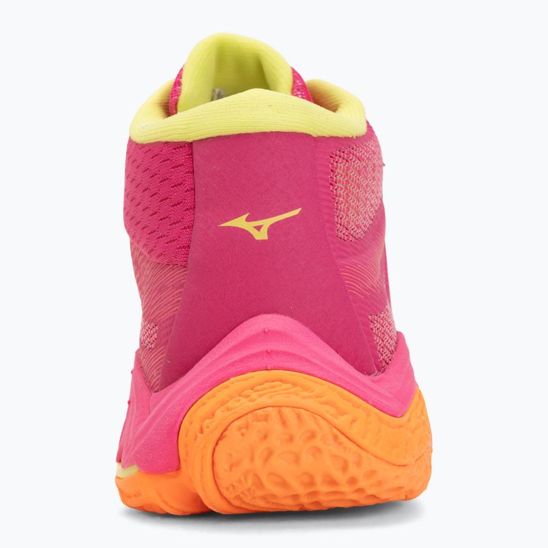 Volejbalové boty Mizuno Wave Lightning Elite Mid pink tetra/fortune yellow/light 6