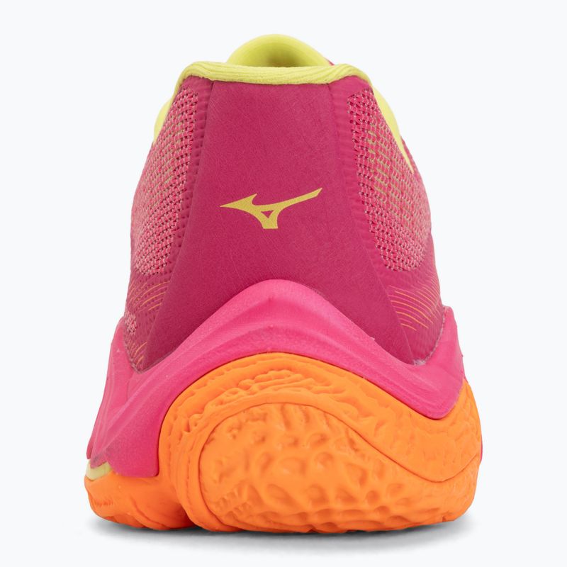 Volejbalové boty Mizuno Wave Lightning Elite pink tetra/fortune yellow/ligh 6