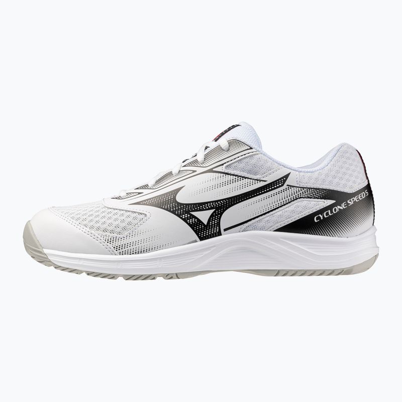 Volejbalové boty Mizuno Cyclone Speed 5 white/black/fiery red 8