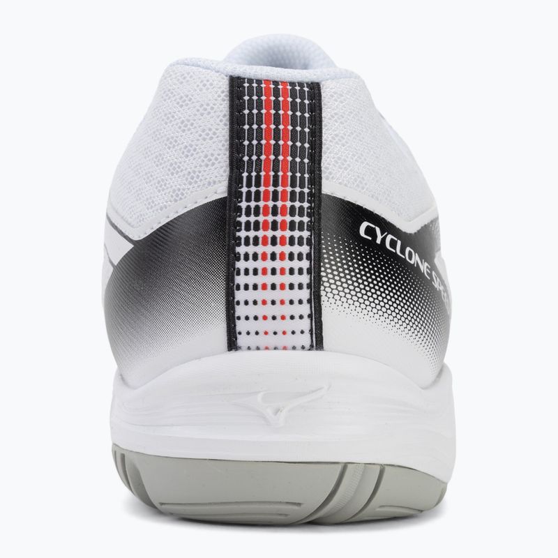 Volejbalové boty Mizuno Cyclone Speed 5 white/black/fiery red 6