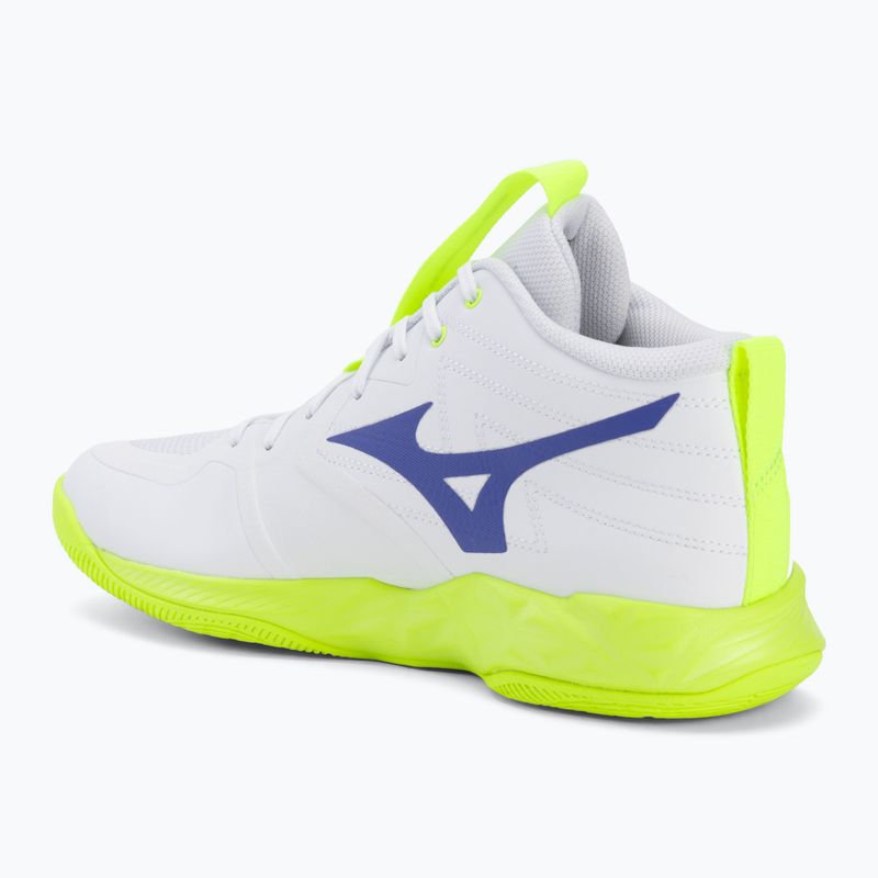 Volejbalové boty Mizuno Wave Momentum Pro Mid white/lightning yellow/dazzling blue 3