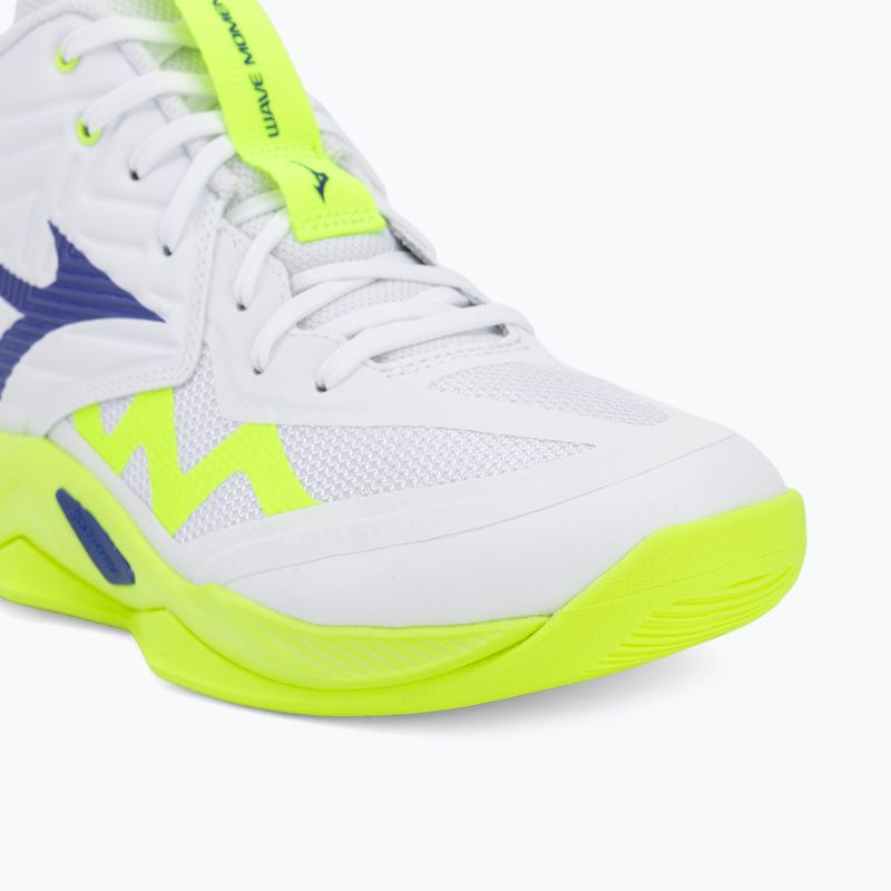 Volejbalové boty Mizuno Wave Momentum Pro Mid white/lightning yellow/dazzling blue 7