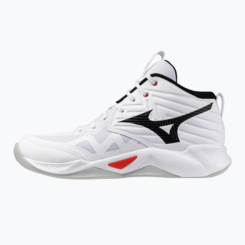 Volejbalové boty Mizuno Wave Momentum Pro Mid white/black/fiery red 8
