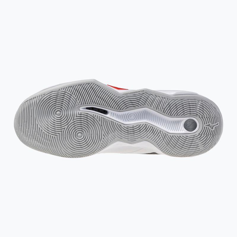 Volejbalové boty Mizuno Wave Momentum Pro Mid white/black/fiery red 9