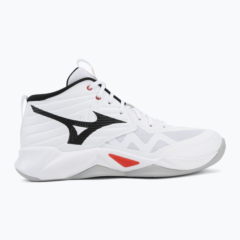 Volejbalové boty Mizuno Wave Momentum Pro Mid white/black/fiery red 2