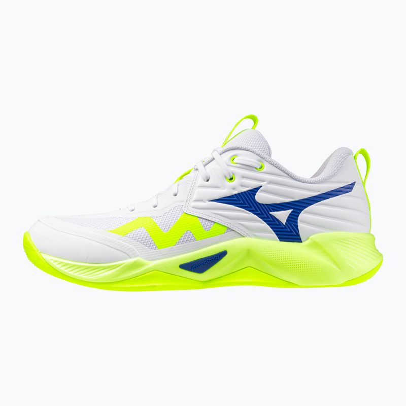Volejbalové boty Mizuno Wave Momentum Pro white/lightning yellow/dazzling blue 8