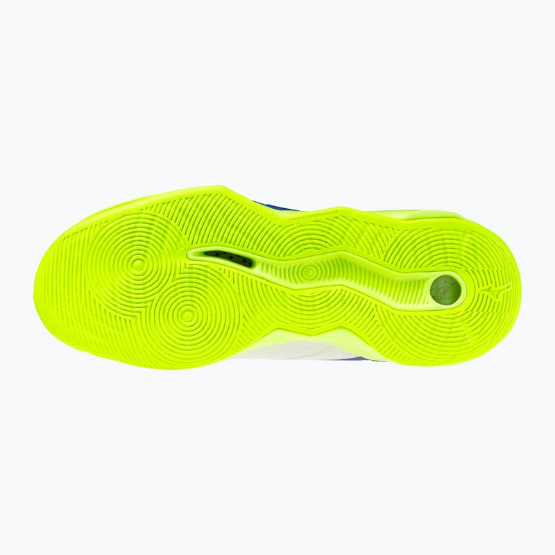Volejbalové boty Mizuno Wave Momentum Pro white/lightning yellow/dazzling blue 9