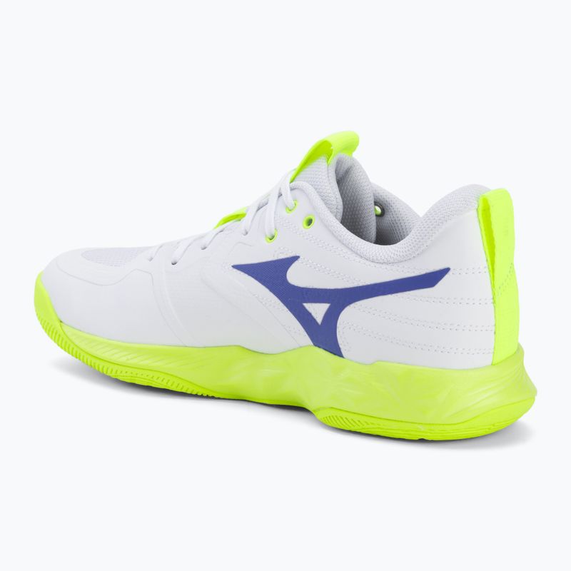 Volejbalové boty Mizuno Wave Momentum Pro white/lightning yellow/dazzling blue 3