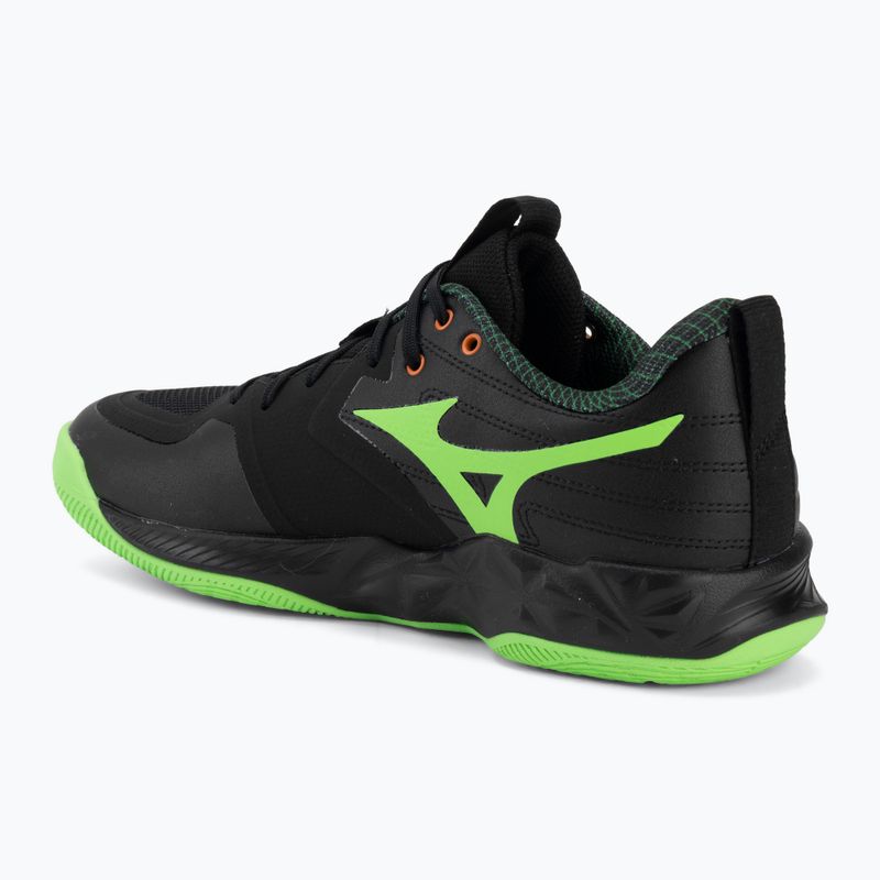 Volejbalové boty Mizuno Wave Momentum Pro black/glowing apple/mandarin orange 3