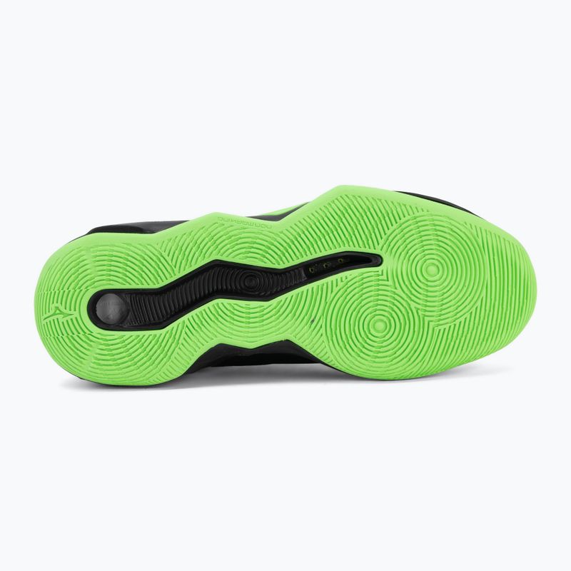 Volejbalové boty Mizuno Wave Momentum Pro black/glowing apple/mandarin orange 4