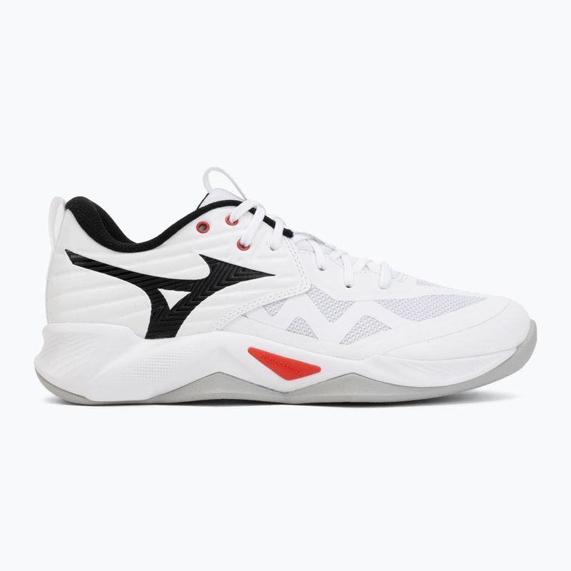 Volejbalové boty Mizuno Wave Momentum Pro white/black/fiery red 2