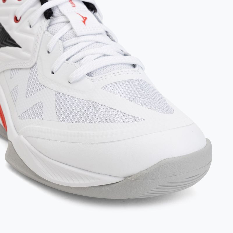 Volejbalové boty Mizuno Wave Momentum Pro white/black/fiery red 7