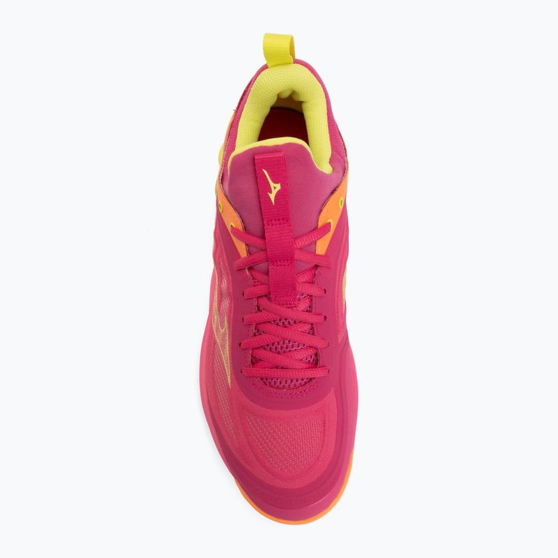 Volejbalové boty Mizuno Wave Luminous 3 mugen pink tetra/fortune yellow/ligh 5