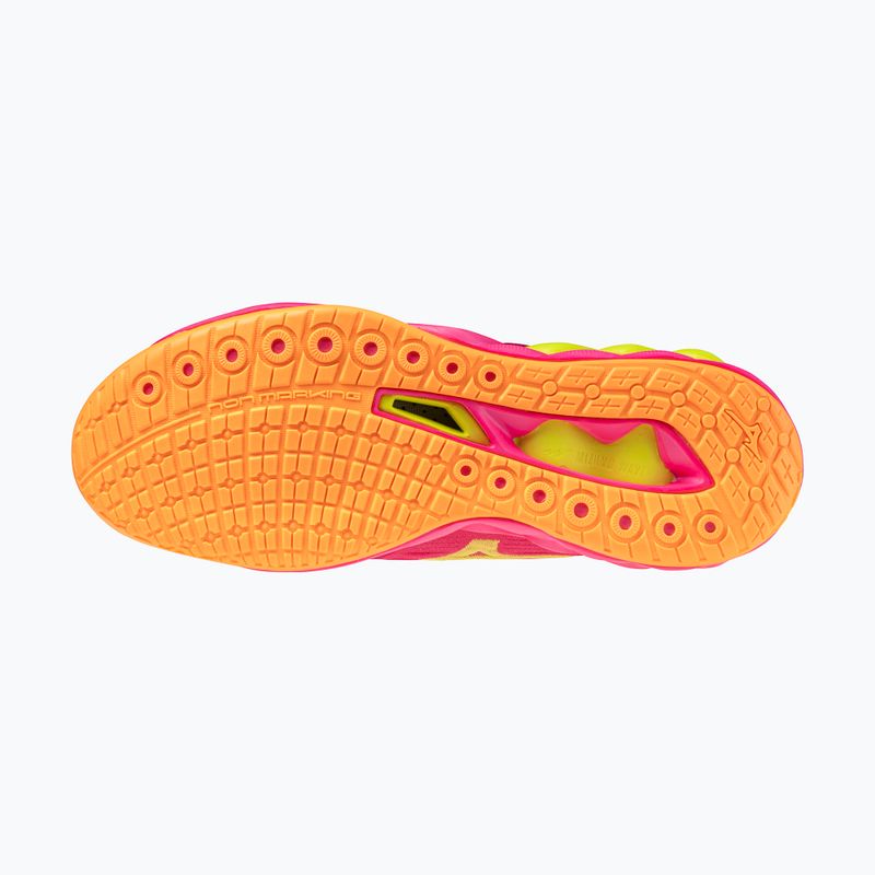 Volejbalové boty Mizuno Wave Luminous 3 mugen pink tetra/fortune yellow/ligh 4