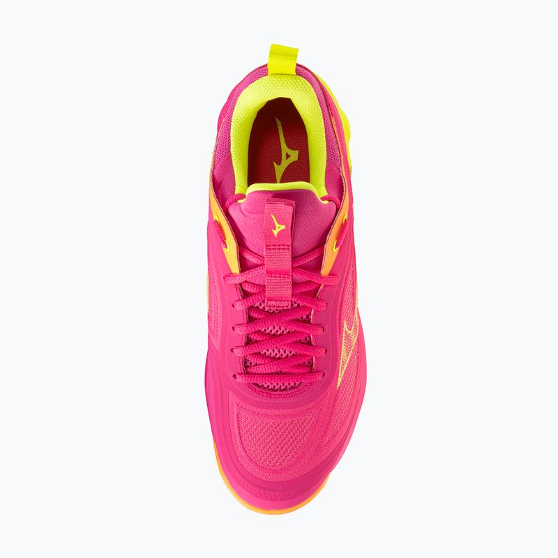 Volejbalové boty Mizuno Wave Luminous 3 mugen pink tetra/fortune yellow/ligh 5