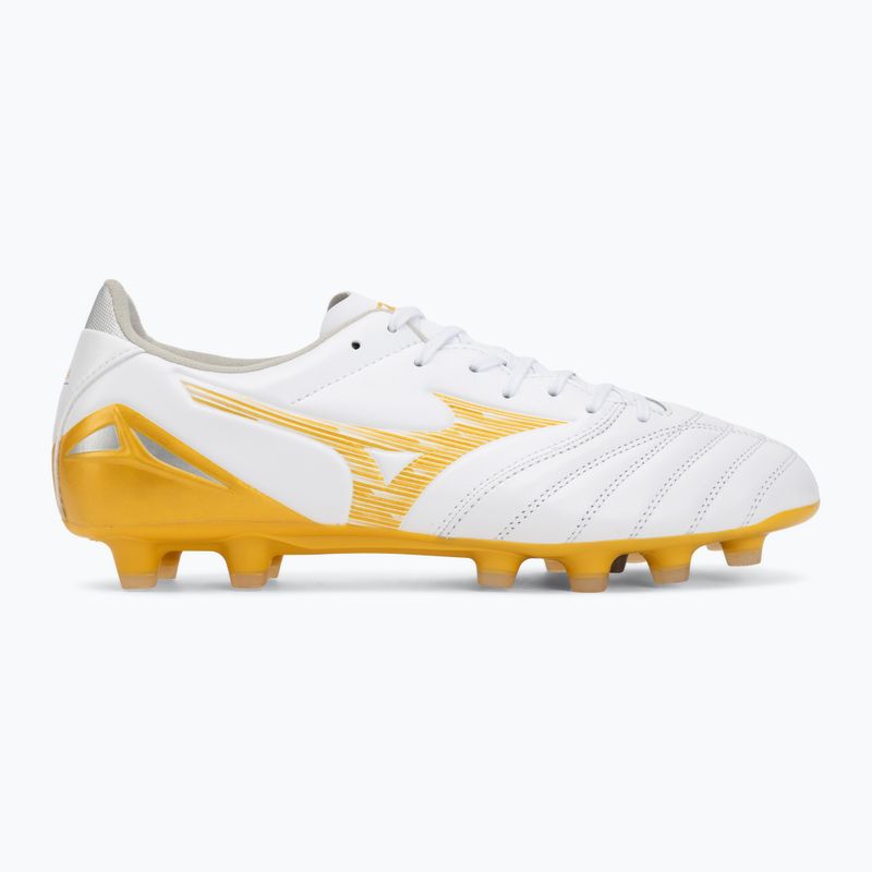 Kopačky Mizuno Morelia Neo IV Pro FG white/mp gold/cool gray 3c 2