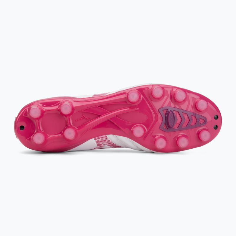 Kopačky Mizuno Morelia Neo IV Pro FG white/fuchsia purple/fuchsia purple 4