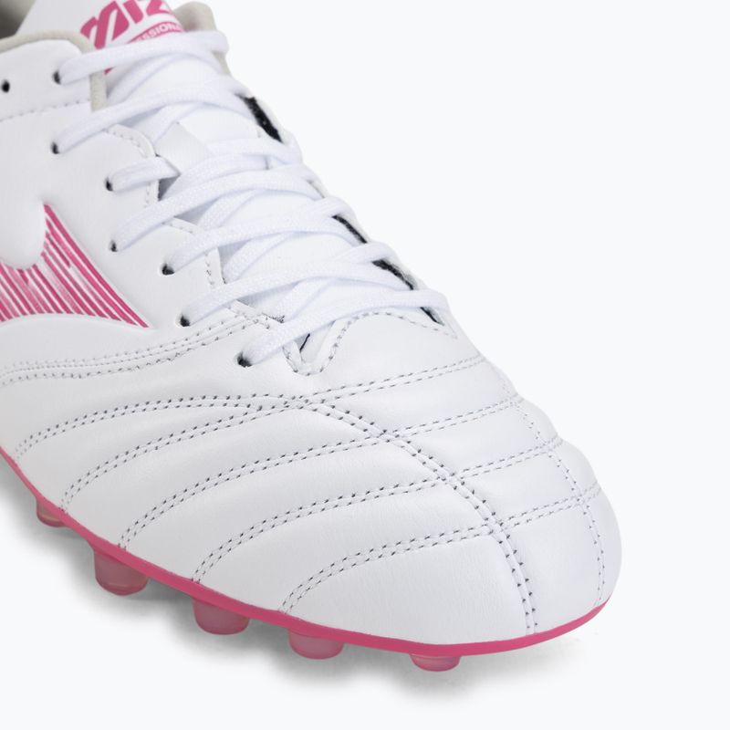 Kopačky Mizuno Morelia Neo IV Pro AG white/fuchsia purple/fuchsia purple 7