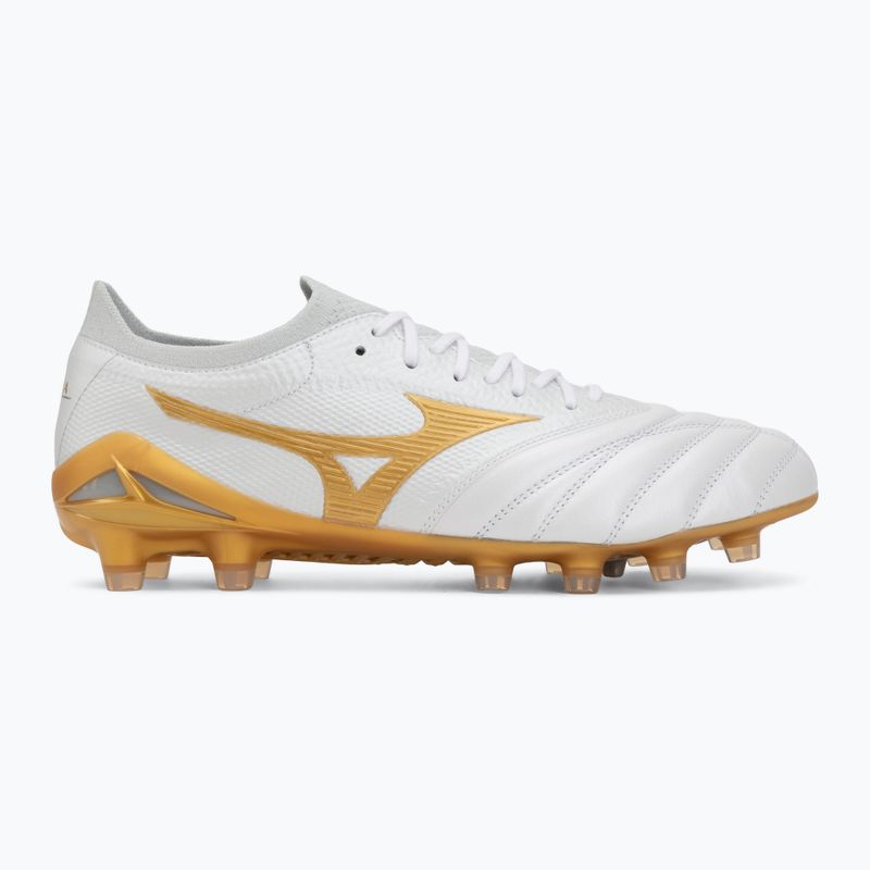 Kopačky Mizuno Morelia Neo IV Beta Japan FG white/mp gold/cool gray 3c 2