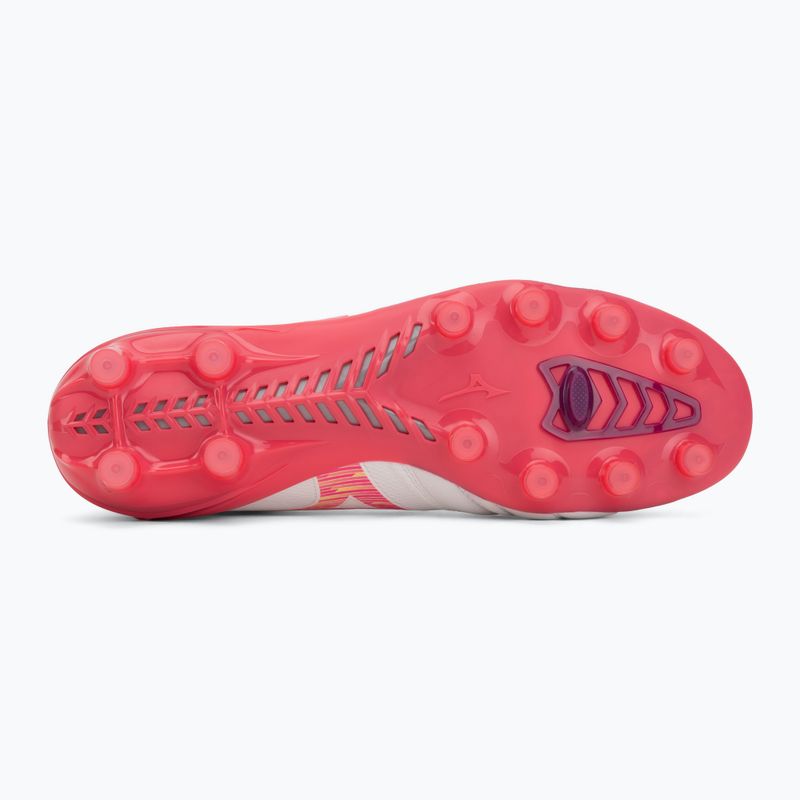 Kopačky Mizuno Morelia Neo IV Beta Elite FG white/pink tetra/fuchsia purple 4
