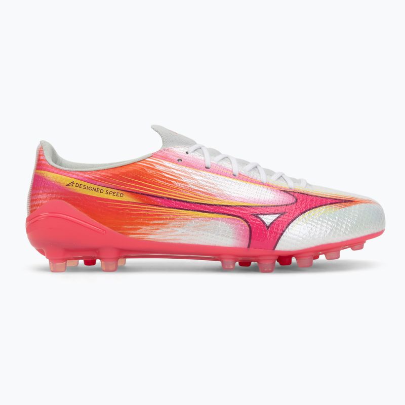 Kopačky Mizuno Alpha III Japan AG white/fuchsia purple 2