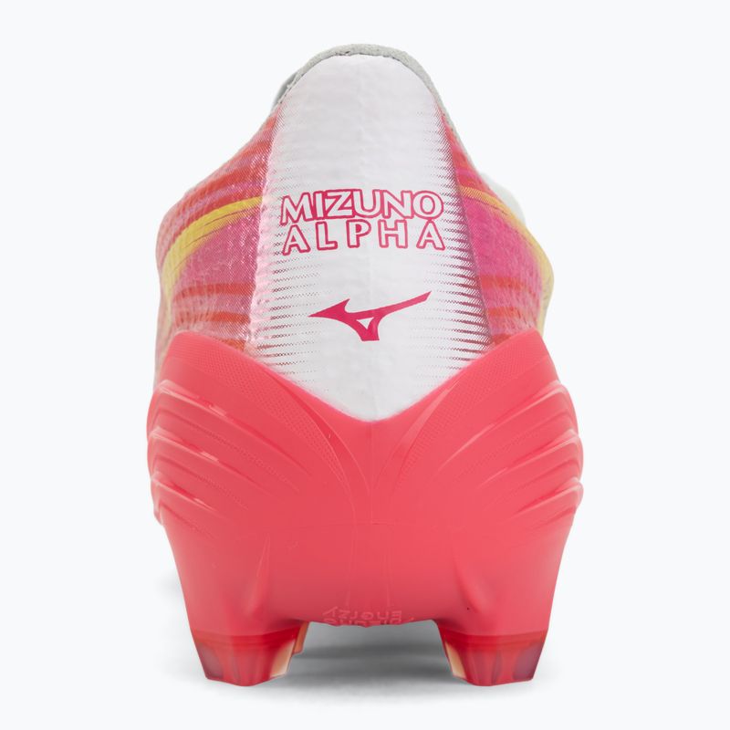 Kopačky Mizuno Alfa III Elite FG white/fuchsia purple 6