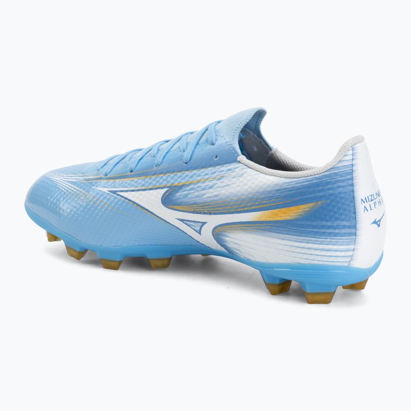 Kopačky Mizuno Alfa III Select FG light blue/white 3