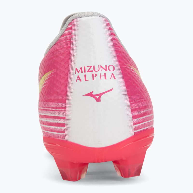 Kopačky Mizuno Alfa III Select FG white/fuchsia purple 6
