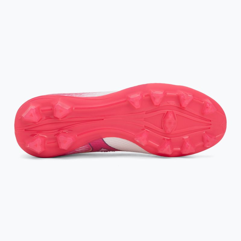 Dětské kopačky Mizuno Alfa III Select Jr FG white/fuchsia purple 4