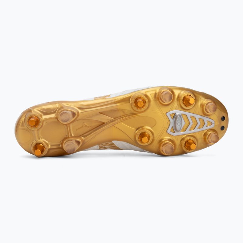 Kopačky Mizuno Morelia Neo IV Beta Elite Mix white/mp gold/cool gray 3c 4