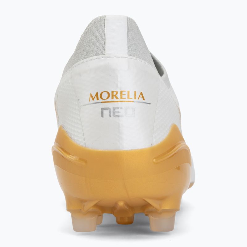 Kopačky Mizuno Morelia Neo IV Beta Elite AG white/mp gold/cool gray 3c 6