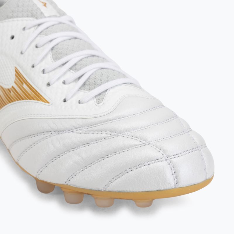 Kopačky Mizuno Morelia Neo IV Beta Elite AG white/mp gold/cool gray 3c 7