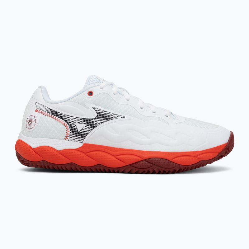 Pánské tenisové boty Mizuno Wave Enforce Court CC fiery red/white/sun-dried tomato 2