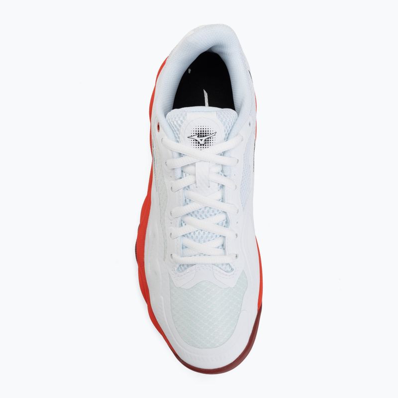Pánské tenisové boty Mizuno Wave Enforce Court CC fiery red/white/sun-dried tomato 5