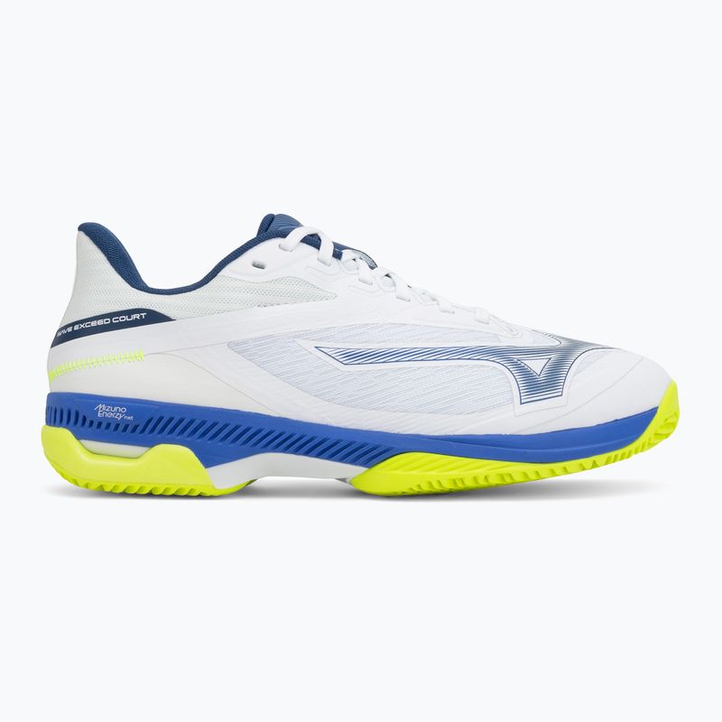 Tenisové boty Mizuno Wave Exceed Court CC white/dazzling blue/lightning 2