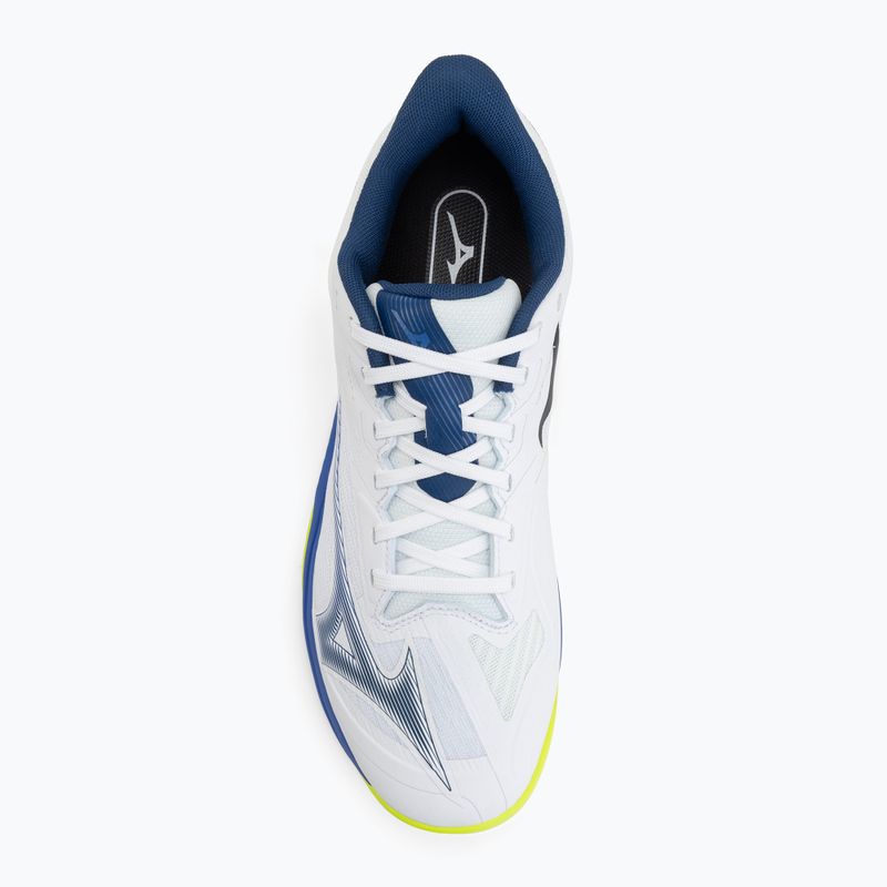 Tenisové boty Mizuno Wave Exceed Court CC white/dazzling blue/lightning 5