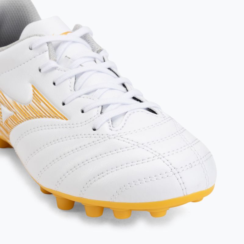Dětské fotbalové kopačky Mizuno Monarcida Neo III Select AG white/mp gold 7